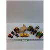 Image 1 : (10)Tonka Plastic & Die Cast Tractors & Airplanes - Assorted