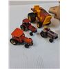 Image 2 : (10)Tonka Plastic & Die Cast Tractors & Airplanes - Assorted