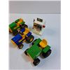 Image 3 : (10)Tonka Plastic & Die Cast Tractors & Airplanes - Assorted