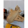 Image 4 : (10)Tonka Plastic & Die Cast Tractors & Airplanes - Assorted