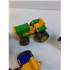 Image 6 : (10)Tonka Plastic & Die Cast Tractors & Airplanes - Assorted
