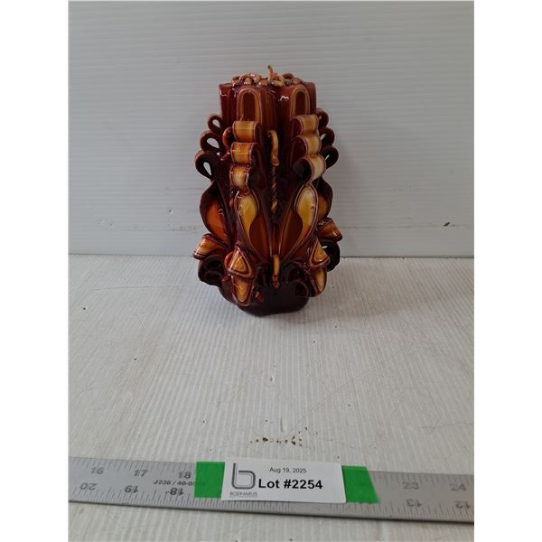Giant Candle Art, Fully Wax Candle, Decorative