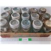 Image 1 : Vintage Glass Jar Lot - (15 Jars With Lids)