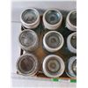 Image 2 : Vintage Glass Jar Lot - (15 Jars With Lids)