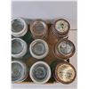 Image 3 : Vintage Glass Jar Lot - (15 Jars With Lids)