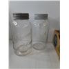 Image 2 : (14) Improved Gem XL Glass Jars With Lids
