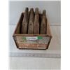 Image 1 : (8)Wooden Insulator Holders With Wood Crate