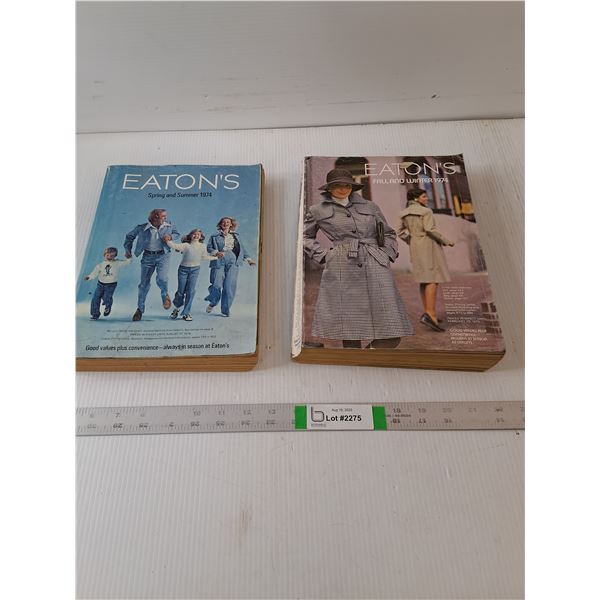 1974 Eaton's All Year Catalogue Shopping Books
