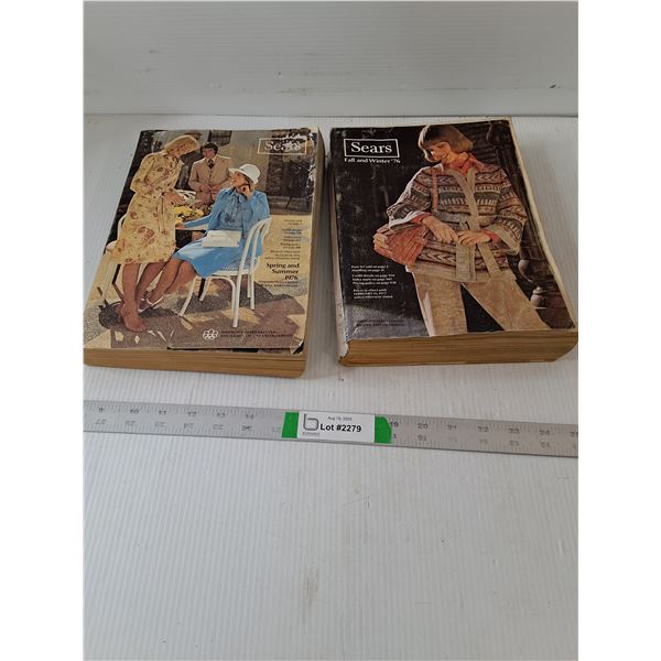 1976 All Year Sears Shopping Catalogues/Books