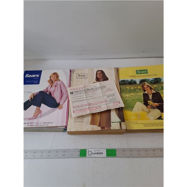 1978/1980/2005 All Year Sears Shopping Catalogues/Books
