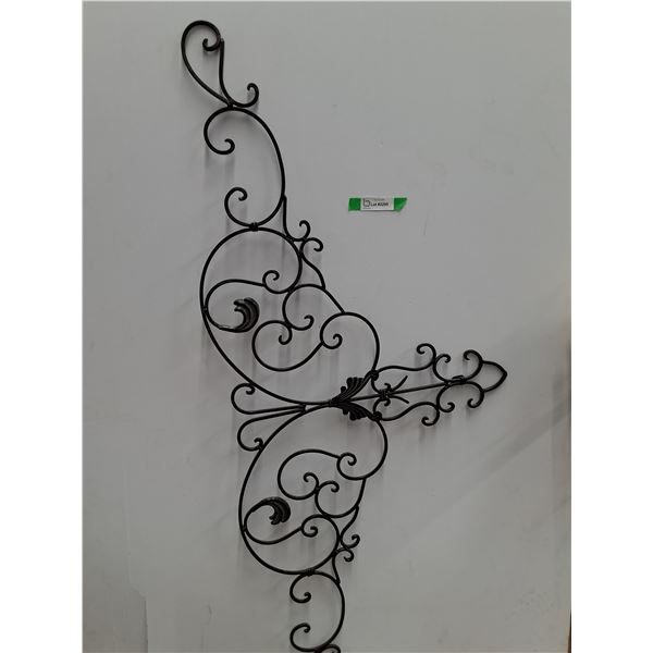 *Metal Wall Decoration 60" x 26"  -  PICK UP ONLY