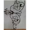 Image 6 : *Metal Wall Decoration 60" x 26"  -  PICK UP ONLY