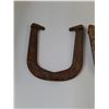 Image 2 : (4) Iron Horse Shoes