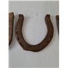 Image 4 : (4) Iron Horse Shoes
