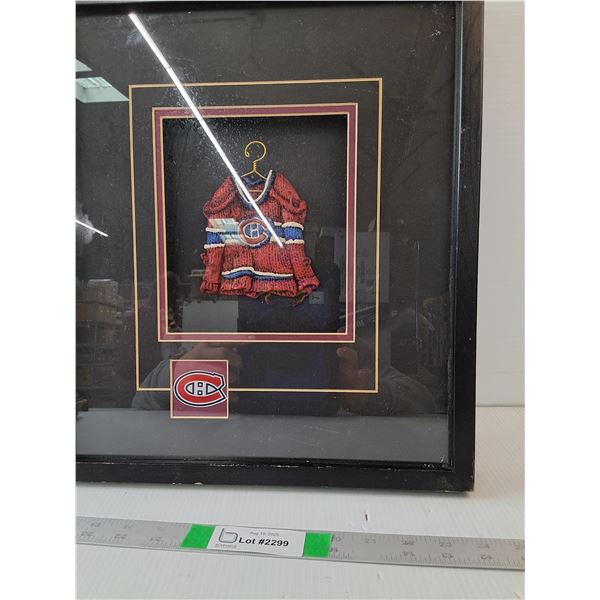 Montreal Canadiens Sculpted Sweater Wall Art Souvenir