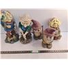 Image 1 : *(5) Lawn Gnomes With Rubbermaid, Cannot Ship