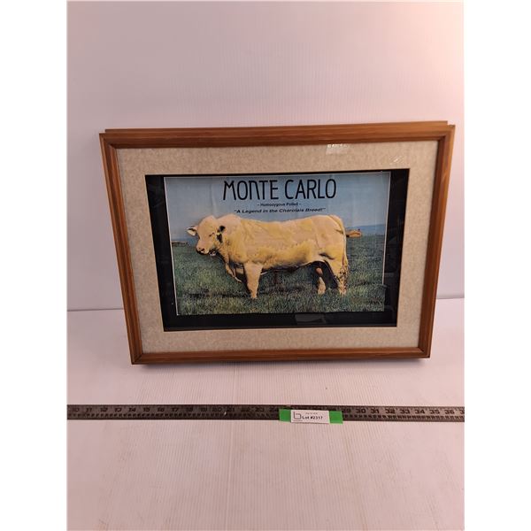 3" x 23" x 18" 3d Monte Carlo Picture