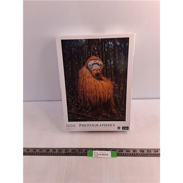 1000 Piece Puzzle Photographer's Collection Puzzle As-Is