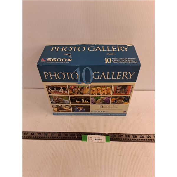 10 Animal Puzzle Set Opened As-Is