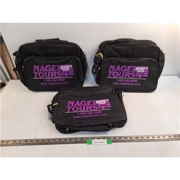 (3) Nagel Tours 16" Bags