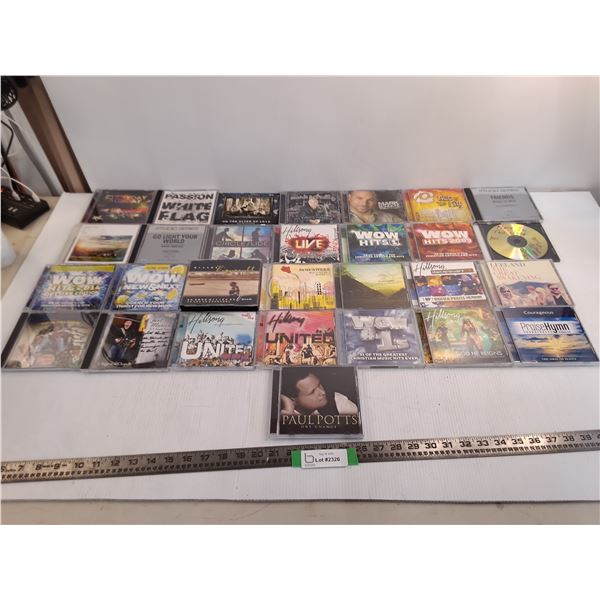 (31) CDs, WOW Hits, Mark Schultz, Downwhere, Misc