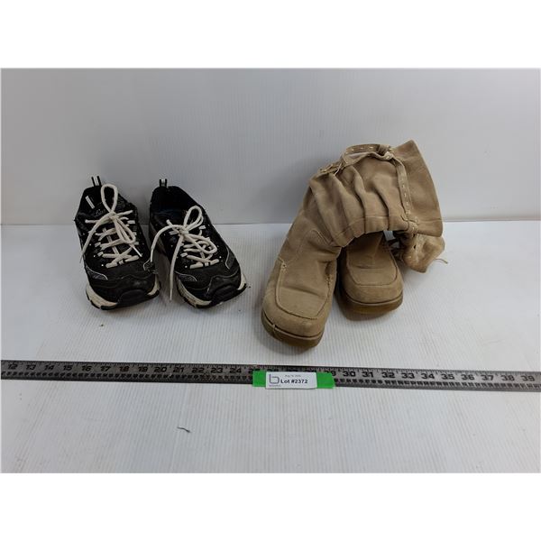 Sketchers Size 8.5 Womens Running Shoes, Size 8.5 Womens Aldo Boots