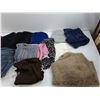 Image 2 : 32x30 Buffalo Jeans, (3) Beanies, (2) Scarfs, Misc
