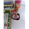 Image 4 : (3) Christmas Bags, Christmas Bows, Assorted Wrapping Paper, Misc
