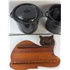Image 6 : Spoon Rack, (2) Roasting Sticks, (2) Cooking Pots CANNOT SHIP
