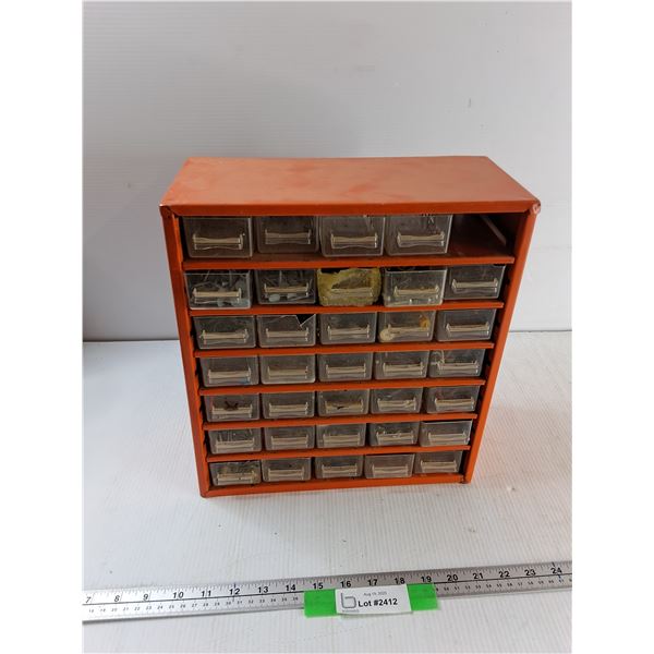 Vintage Hardware Organizer- 12'' x 6'' x 13'' - As Is  -  PICK UP