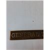 Image 2 : General Delivery Metal Sign - 14'' x 2''