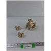 Image 1 : Vintage Chained Poodles - As Is