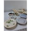 Image 8 : (3) Cups, (2) Bowls, (17) Saucers, Misc - As Is