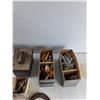 Image 3 : Wooden Box, Horse Shoe, Clothes Pins, Misc - CANNOT SHIP