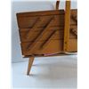 Image 6 : Wooden Accordion Sewing Box