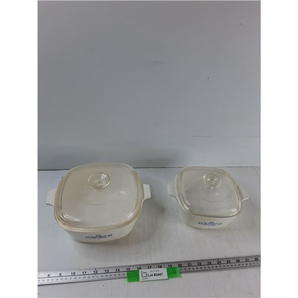 (2) Casserole Dishes