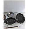 Image 3 : (2) Graters, Muffin Tin, (2) Bowls, Misc
