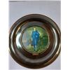 Image 2 : Circular Framed The Blue Boy Picture 14'', Framed Oval The Blue Bowl Picture 12'' x 17''
