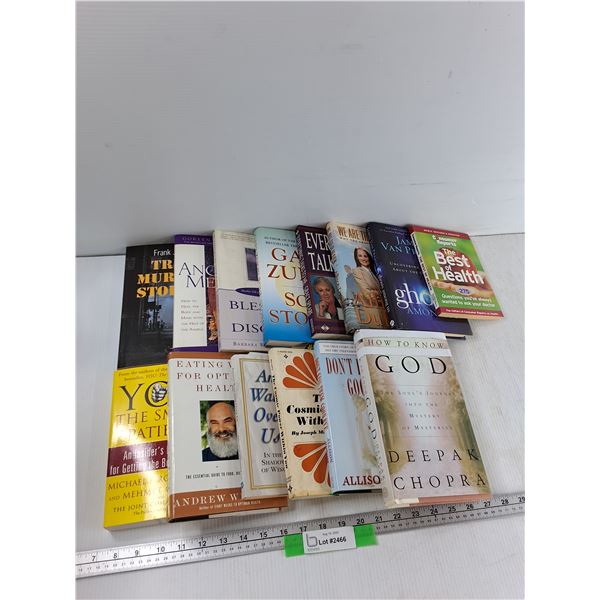 (14) Books - True Murder Students, How To Know God, Ghosts Among Us, Misc