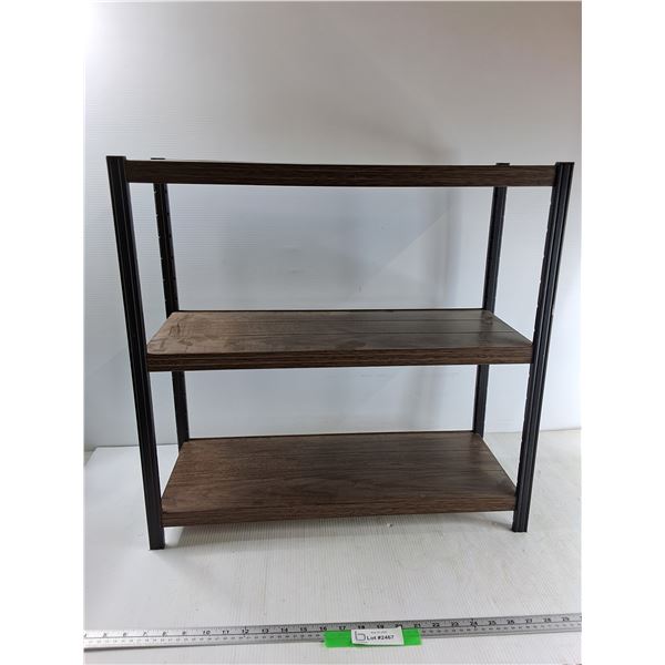 3 Shelf Rack 25'' x 9.5'' x 24'' CANNOT SHIP