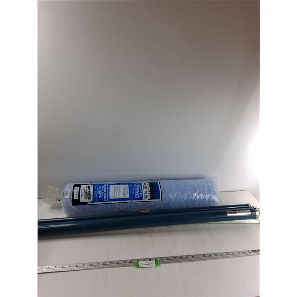 Vintage Knox Projector Screen, Duststop Trim To Fit Fiberglass Filter Roll - As Is  -  PICK UP