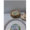 Image 3 : Royal Albert Bone China - (8) Saucers, (6) Teacups, (3) Egg Cups, Creamer, Misc - As Is