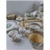 Image 5 : Royal Albert Bone China - (8) Saucers, (6) Teacups, (3) Egg Cups, Creamer, Misc - As Is