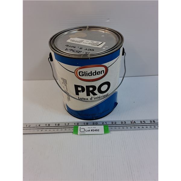 Gallon Of Gildden Pro Interior Latex White Paint CANNOT SHIP