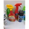 Image 4 : Lot: Various Cleaners, Spray Paint, Glue, Misc (Not Full Items, CANNOT SHIP)