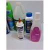 Image 5 : Lot: Various Cleaners, Spray Paint, Glue, Misc (Not Full Items, CANNOT SHIP)