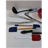 Image 2 : Various Kitchen Utensils: Whisk, Ladle, Masher, Spatulas, Misc