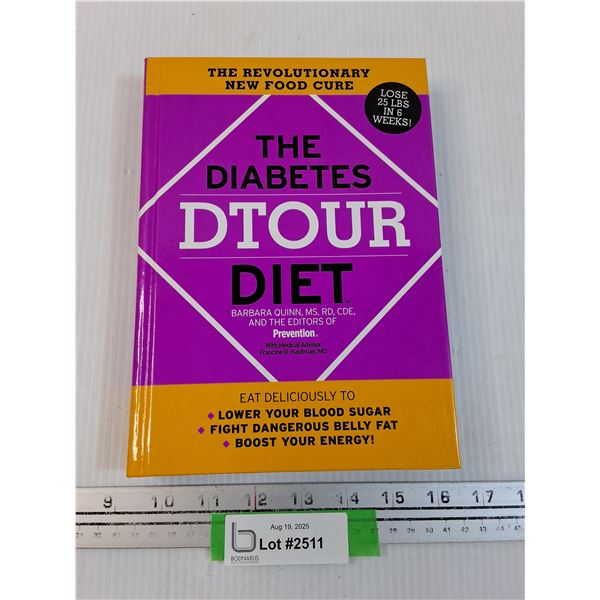 The Diabetes Dtour Diet - Hardcover Book