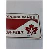 Image 3 : Canada Games License Plate - 1971