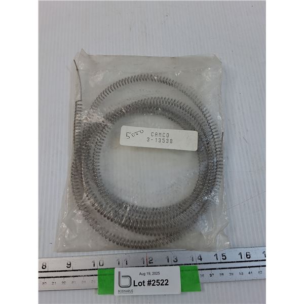 Metal Spring Coil - 1/4" Diameter, Approx 3ft